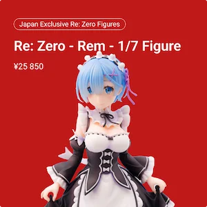 Japan Exclusive Re: Zero Figures / Re: Zero - Rem - 1/7 Scale Figure