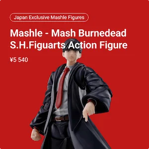 Japan Exclusive Mashle Figures / Mashle - Mash Burnedead S.H.Figuarts Action Figure