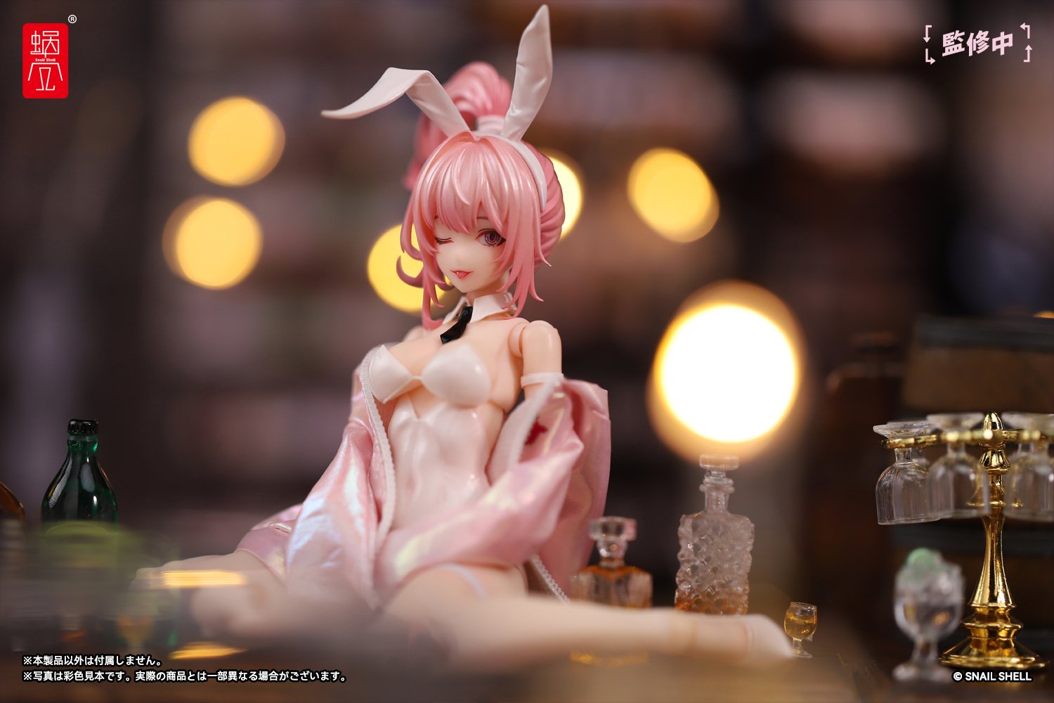 From Snail Shell, Action Figures of Bunny Ladies &quot;Aileen&quot; and &quot;Cyclone Bunny&quot; Announced!