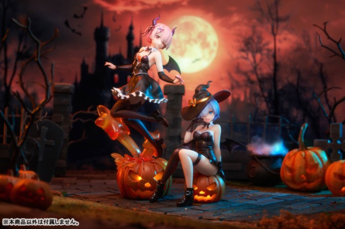 Rem &amp; Ram from Re: Zero gets their Halloween special witch figures!